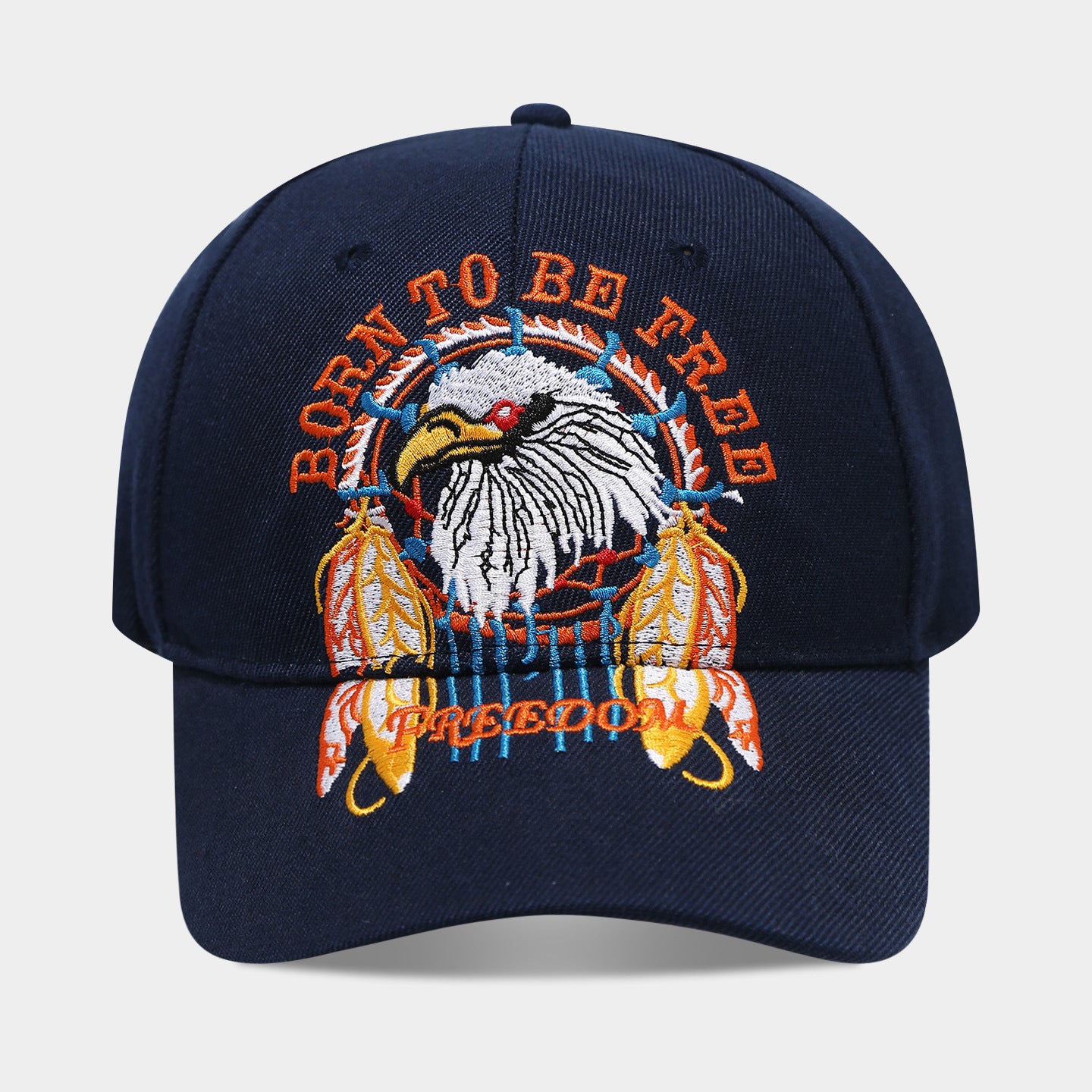 USA Eagle Embroidered Baseball Cap | Patriotic Military Streetwear Hat | Byerclub