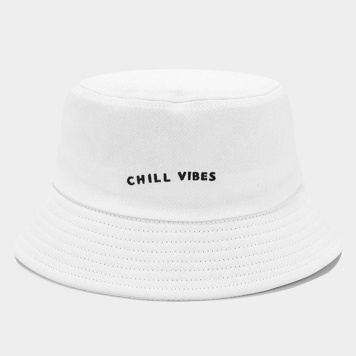 Chill Vibes Bucket Hat | 2-Color Minimalist Fisherman Cap