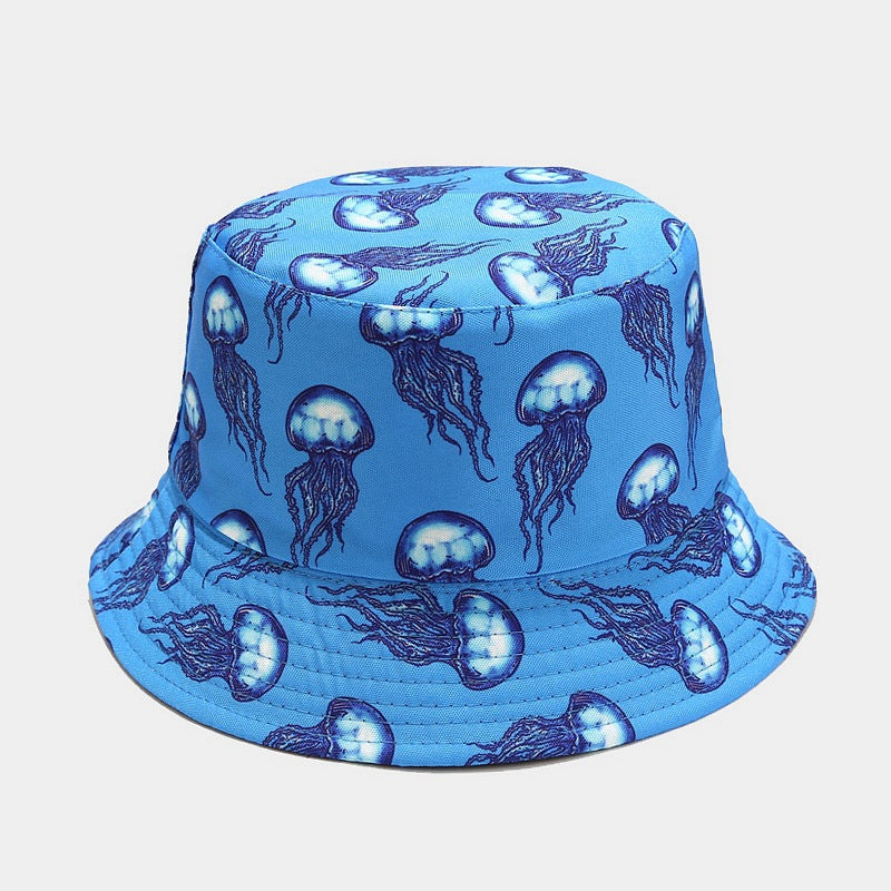 Ocean Bucket Hat Collection | 9-Design Marine Life Fisherman Cap