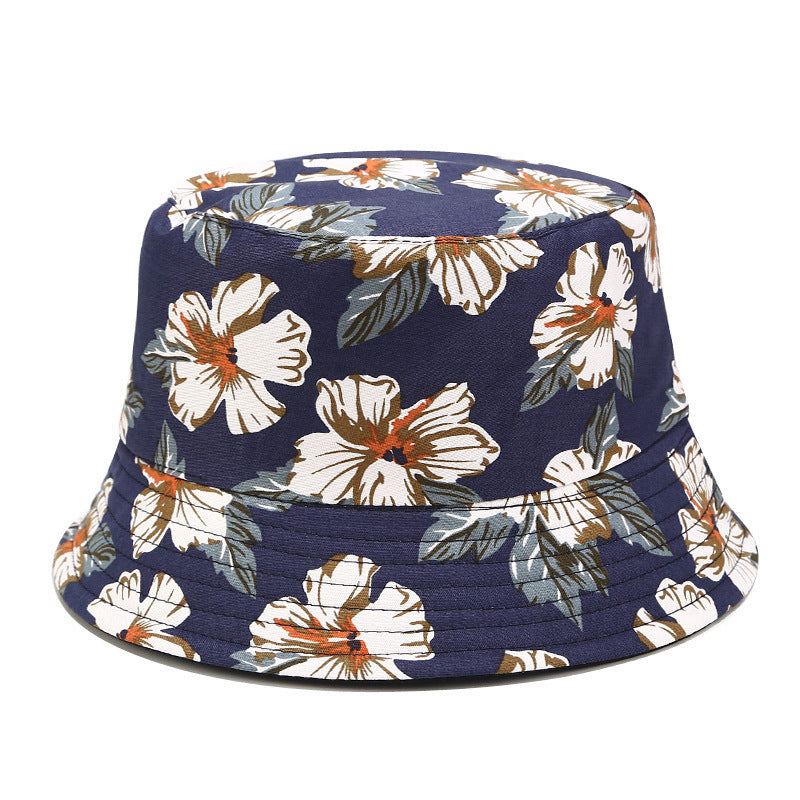 Vintage Floral Bucket Hat | 4-Design Botanical Fisherman Cap