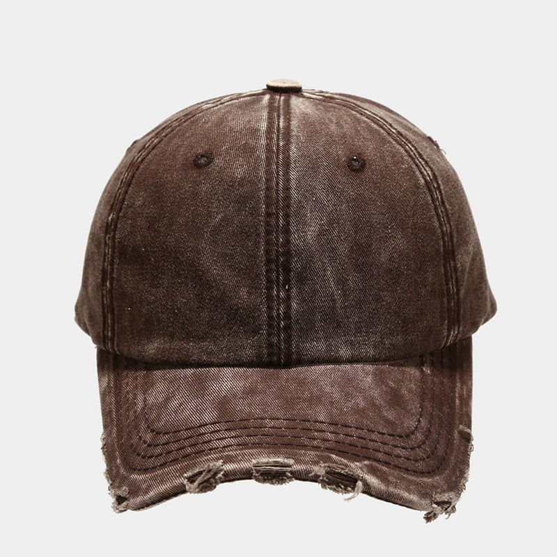 Distressed Washed Cap | 5-Color Ripped Dad Hat