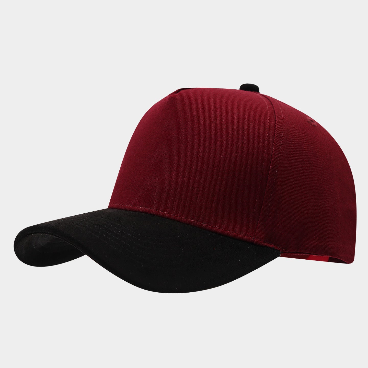 Vintage Two-Tone Baseball Cap – Cotton Suede Brim Dad Hat, 9 Color Combos | Byerclub