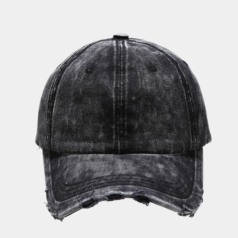 Distressed Washed Cap | 5-Color Ripped Dad Hat