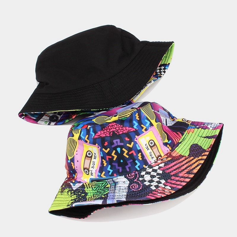 Graffiti Art Bucket Hat | Street Style Fisherman Cap
