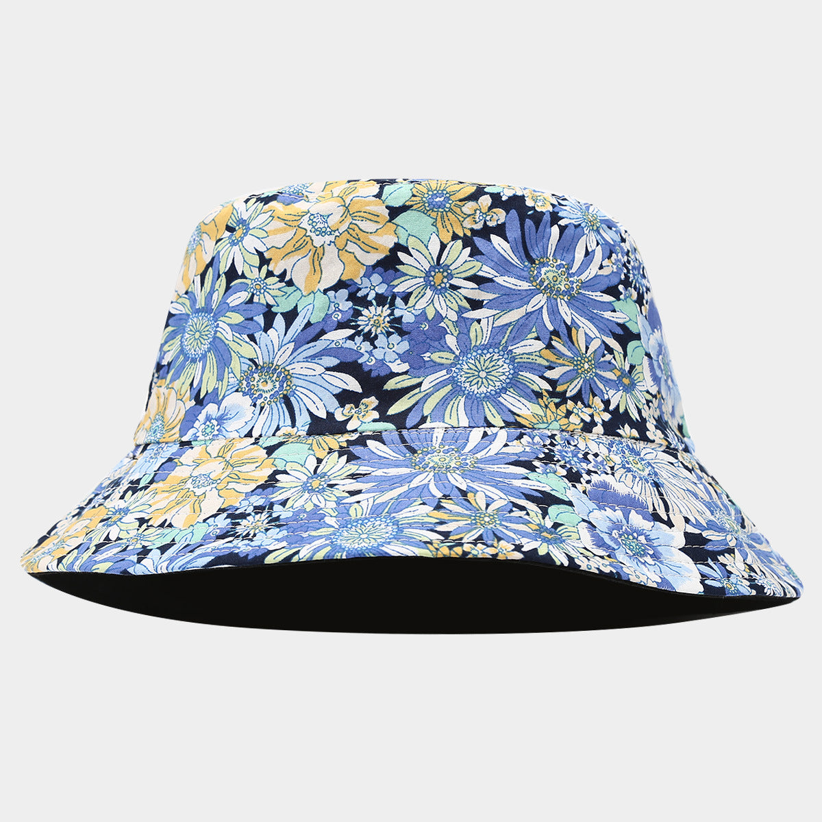 Floral Bucket Hat Collection | 9-Color Tropical Print Fisherman Cap
