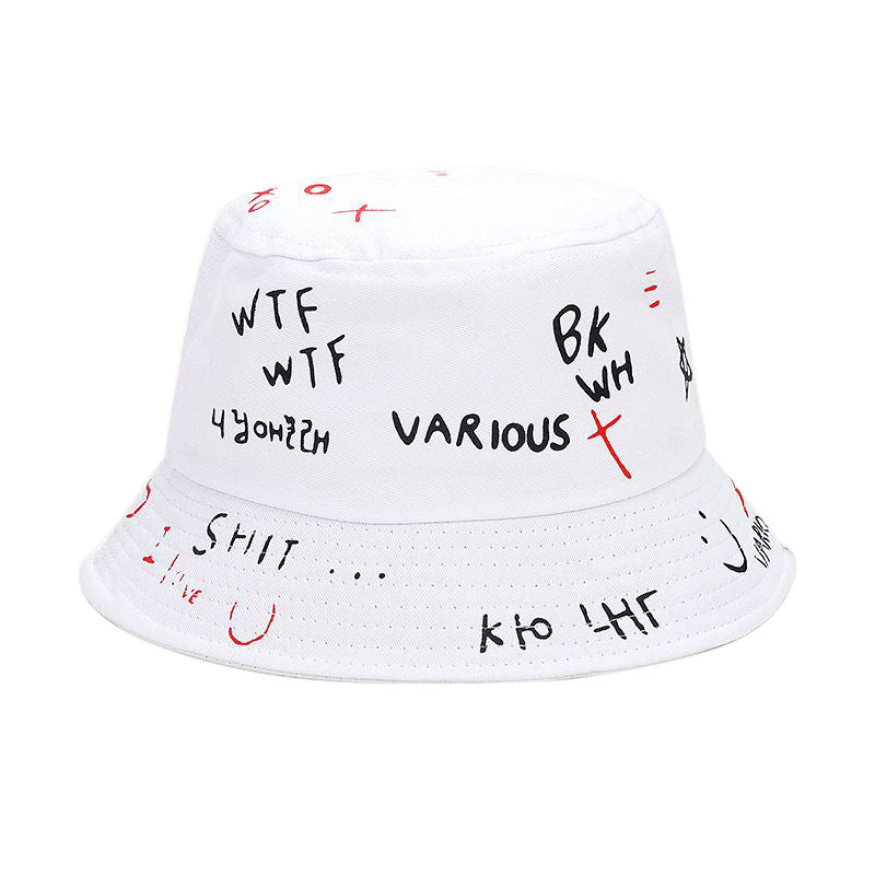 Byerclub Graffiti Print Bucket Hat