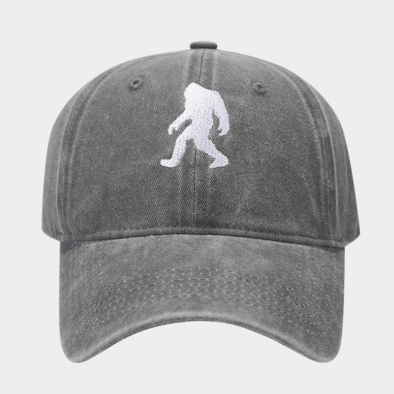 Bigfoot Washed Baseball Cap | 5-Color Vintage Dad Hat