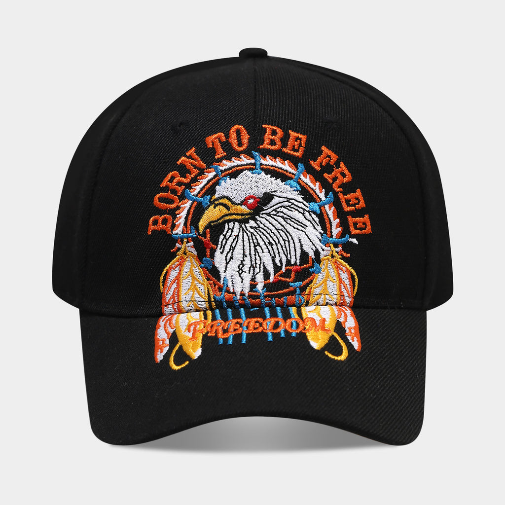 USA Eagle Embroidered Baseball Cap | Patriotic Military Streetwear Hat | Byerclub