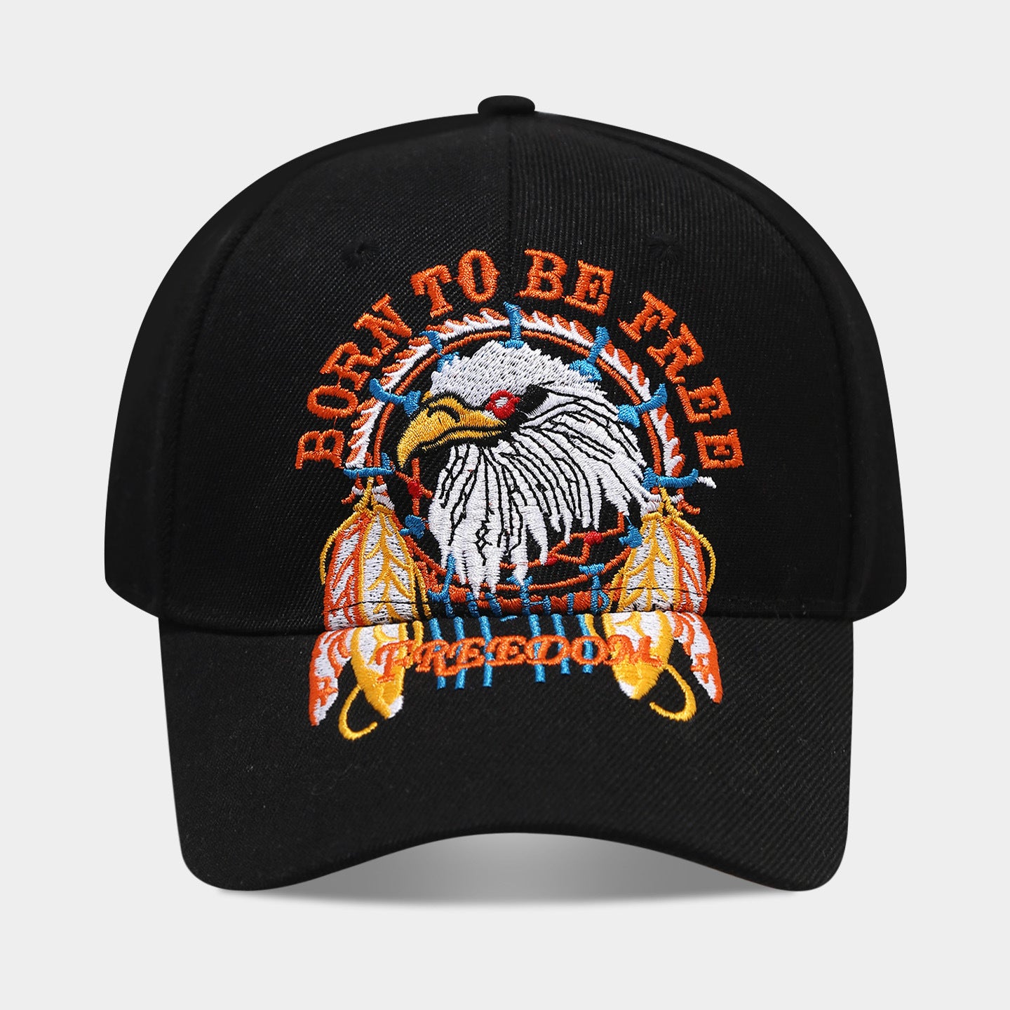 USA Eagle Embroidered Baseball Cap | Patriotic Military Streetwear Hat | Byerclub