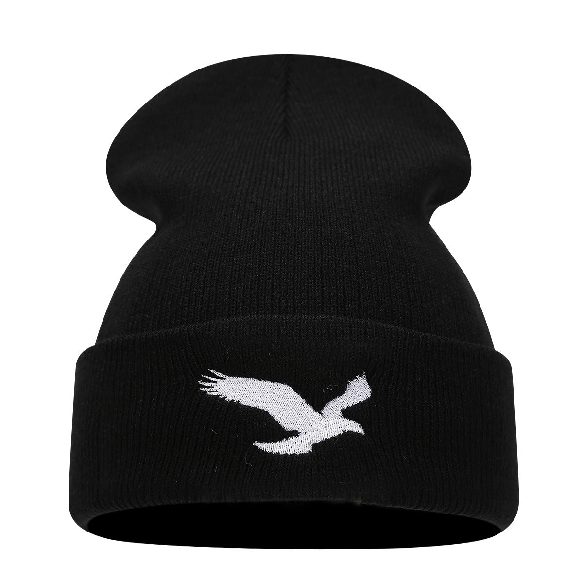 Eagle Beanie | 2-Color Minimalist Knit Cap