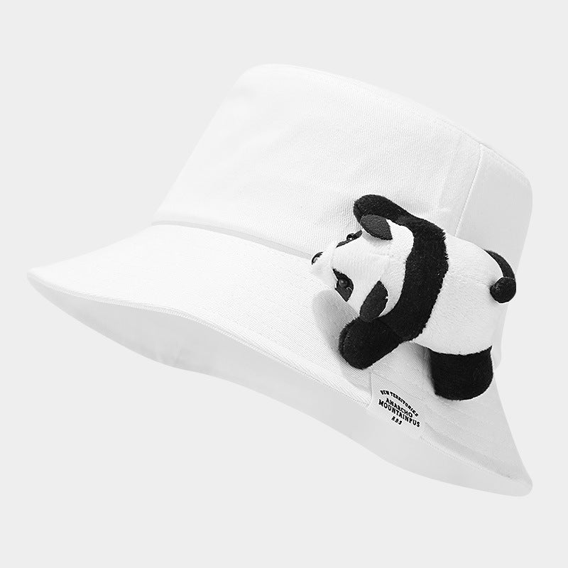 Panda Plush Bucket Hat | Cute Kawaii Fisherman Cap