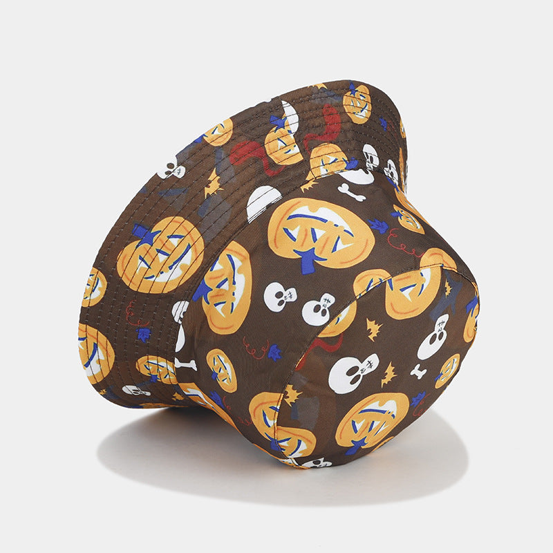 Halloween Bucket Hat | 9-Design Spooky Print Fisherman Cap