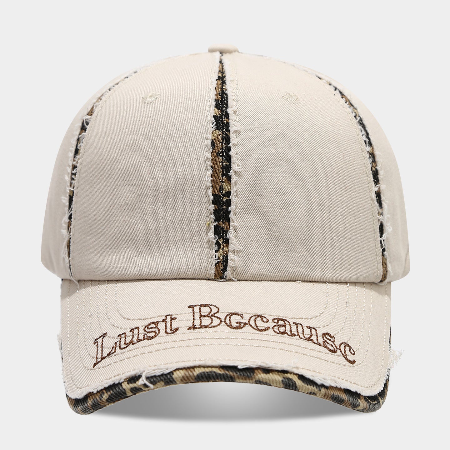 "Just Because" Distressed Baseball Cap | Vintage Frayed Streetwear Hat | Byerclub