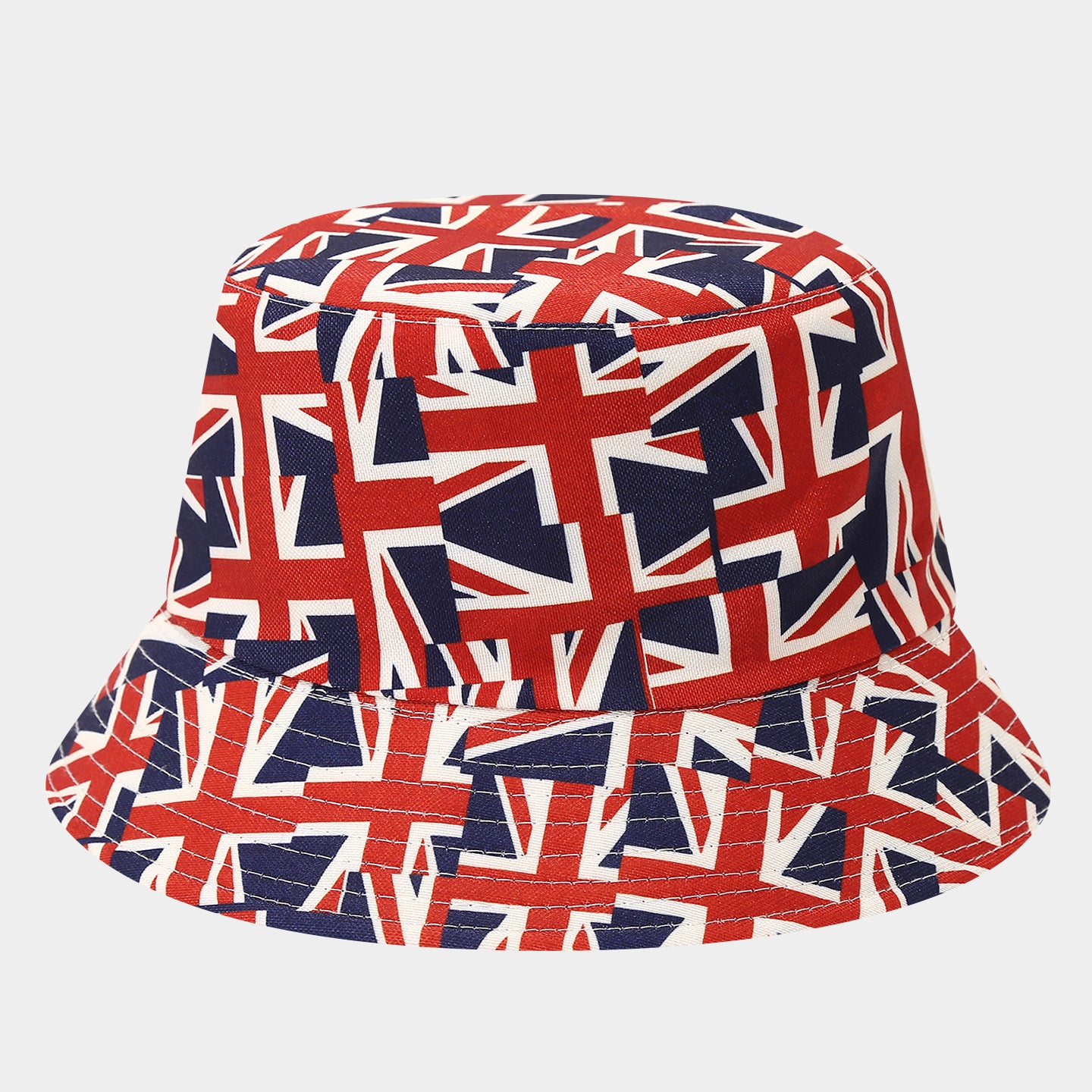 USA UK Flag Bucket Hat | 4-Design Patriotic Fisherman Cap
