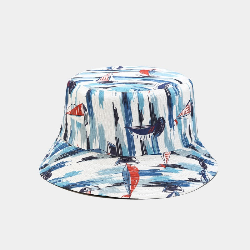 Ocean Bucket Hat Collection | 9-Design Marine Life Fisherman Cap
