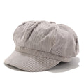 Corduroy Newsboy Cap | 4-Color Vintage Baker Boy Hat