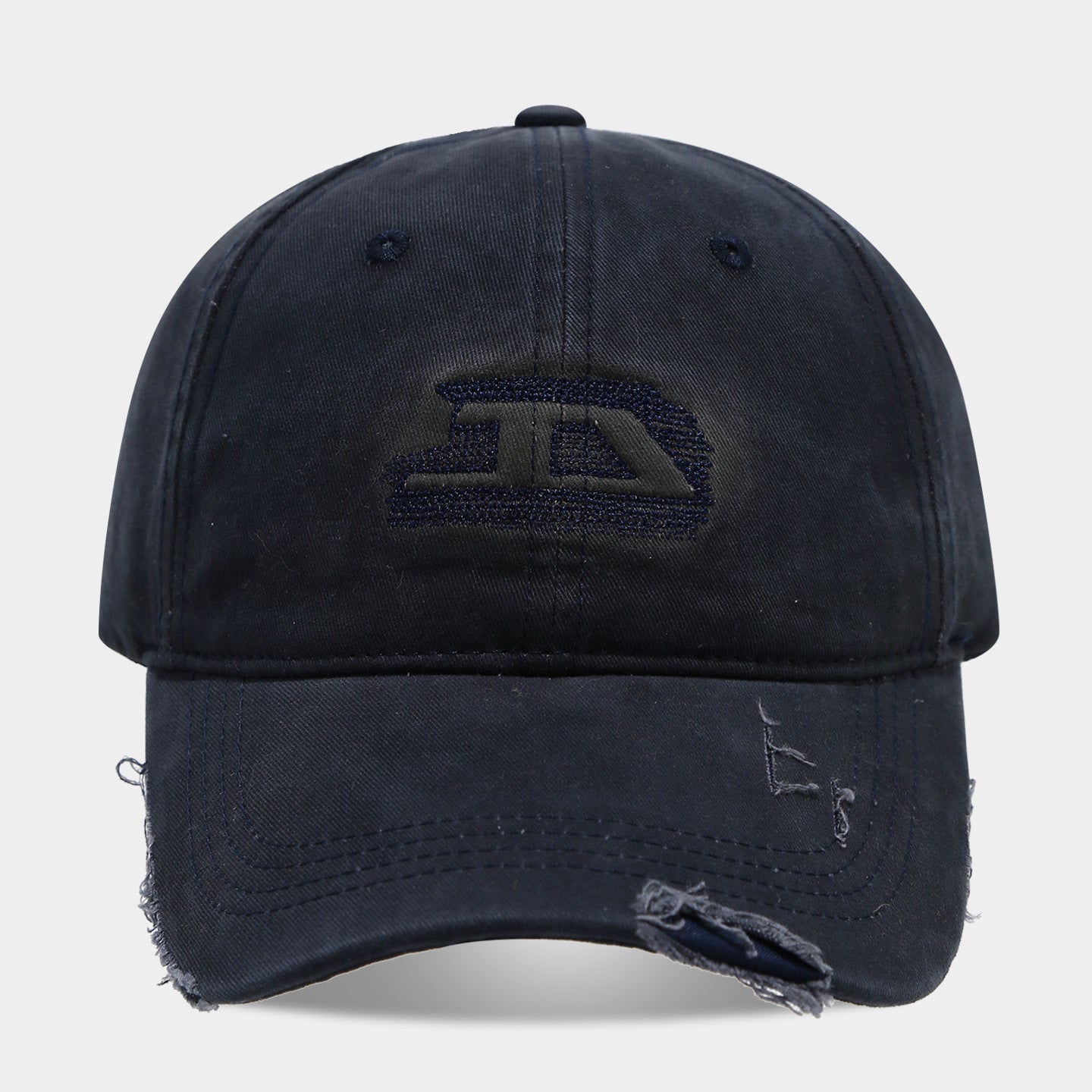Vintage Distressed Baseball Cap | Embroidered Logo Streetwear Hat | Byerclub