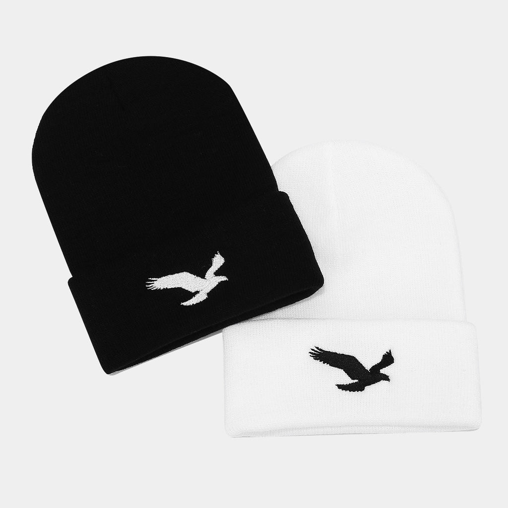 Eagle Beanie | 2-Color Minimalist Knit Cap