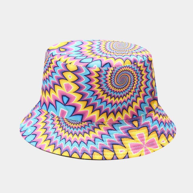 Tie Dye Bucket Hat | Psychedelic Festival Fisherman Cap