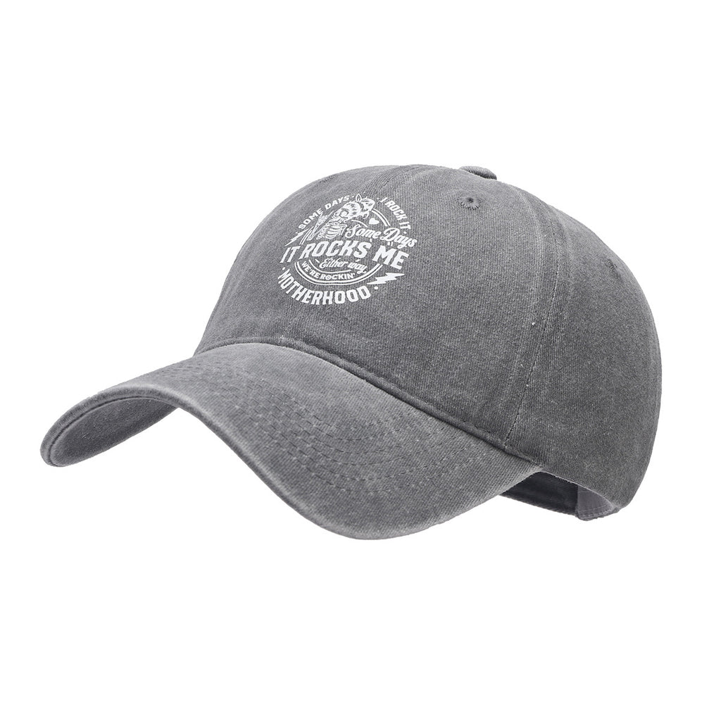 Vintage Rock Washed Cap | 4-Color Distressed Dad Hat
