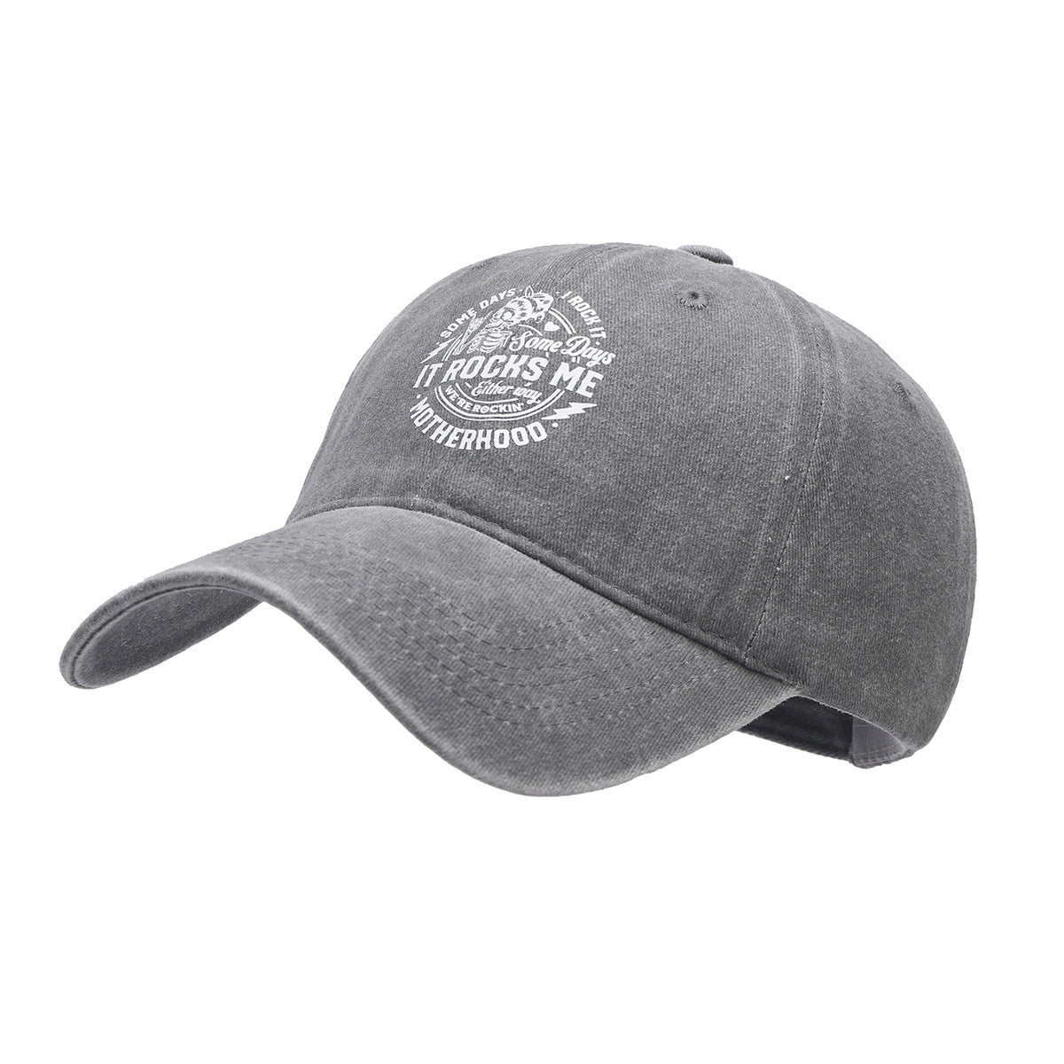 Vintage Rock Washed Cap | 4-Color Distressed Dad Hat