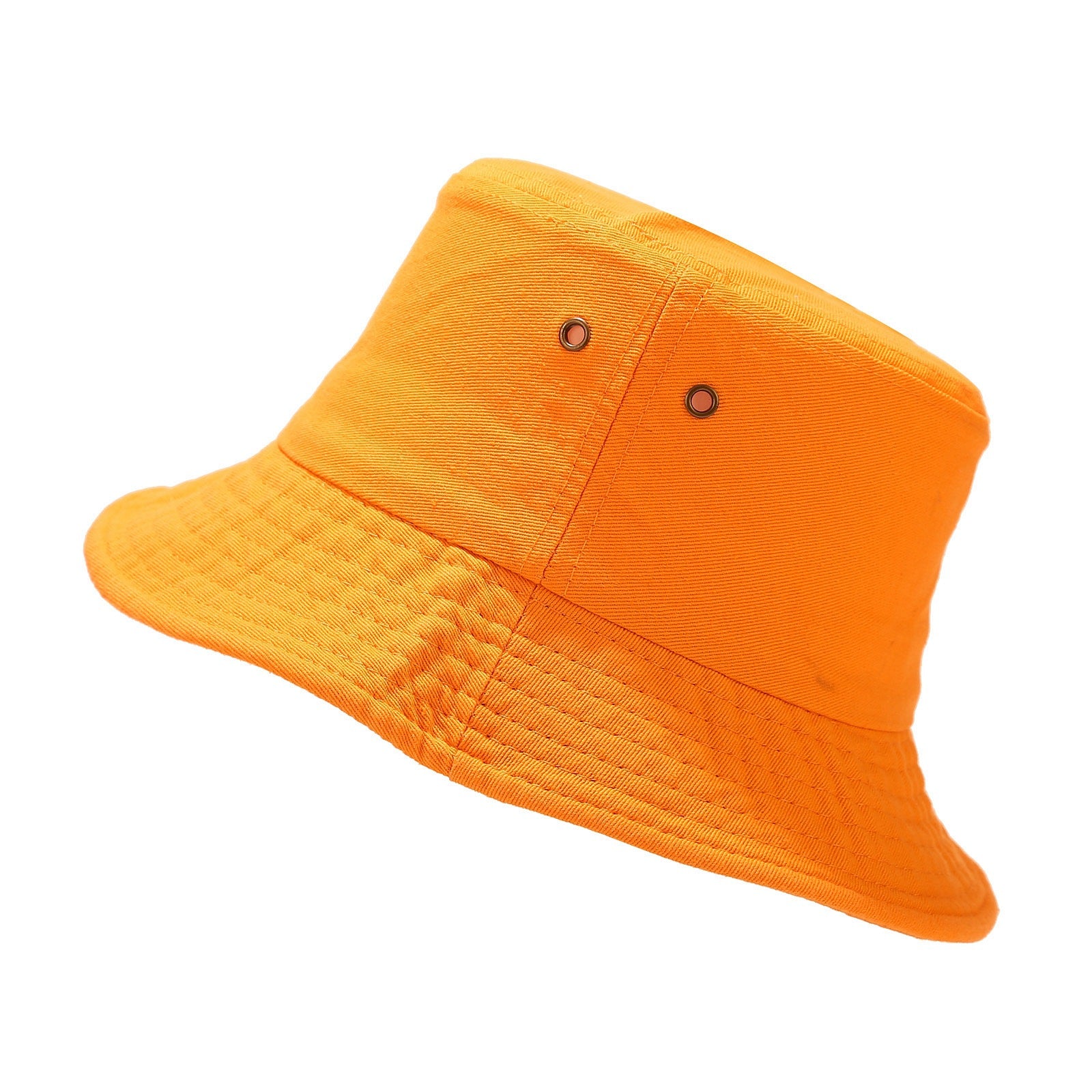 Classic Solid Bucket Hat | Cotton Canvas Fisherman Cap | Minimalist Summer Sun Hat