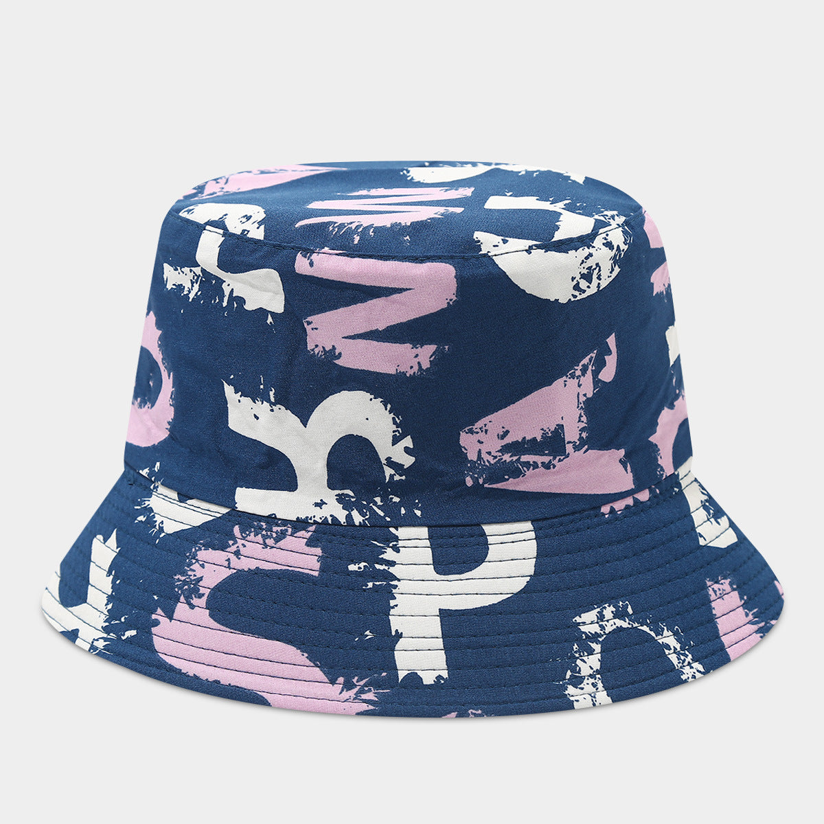 Graffiti Print Bucket Hat | Street Art Fisherman Cap