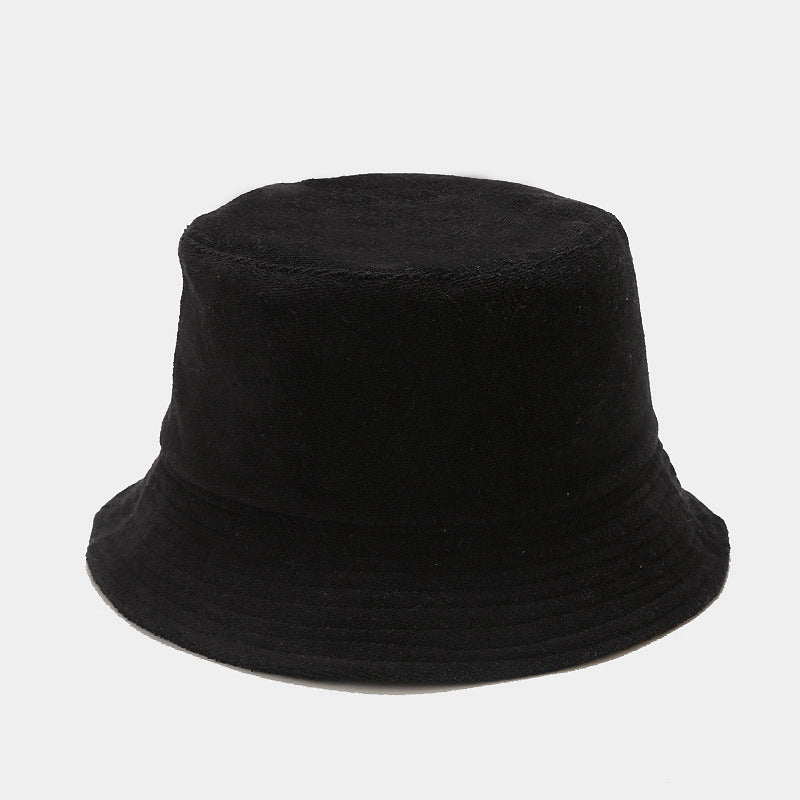 Terry Cloth Bucket Hat | Reversible Absorbent Fisherman Cap