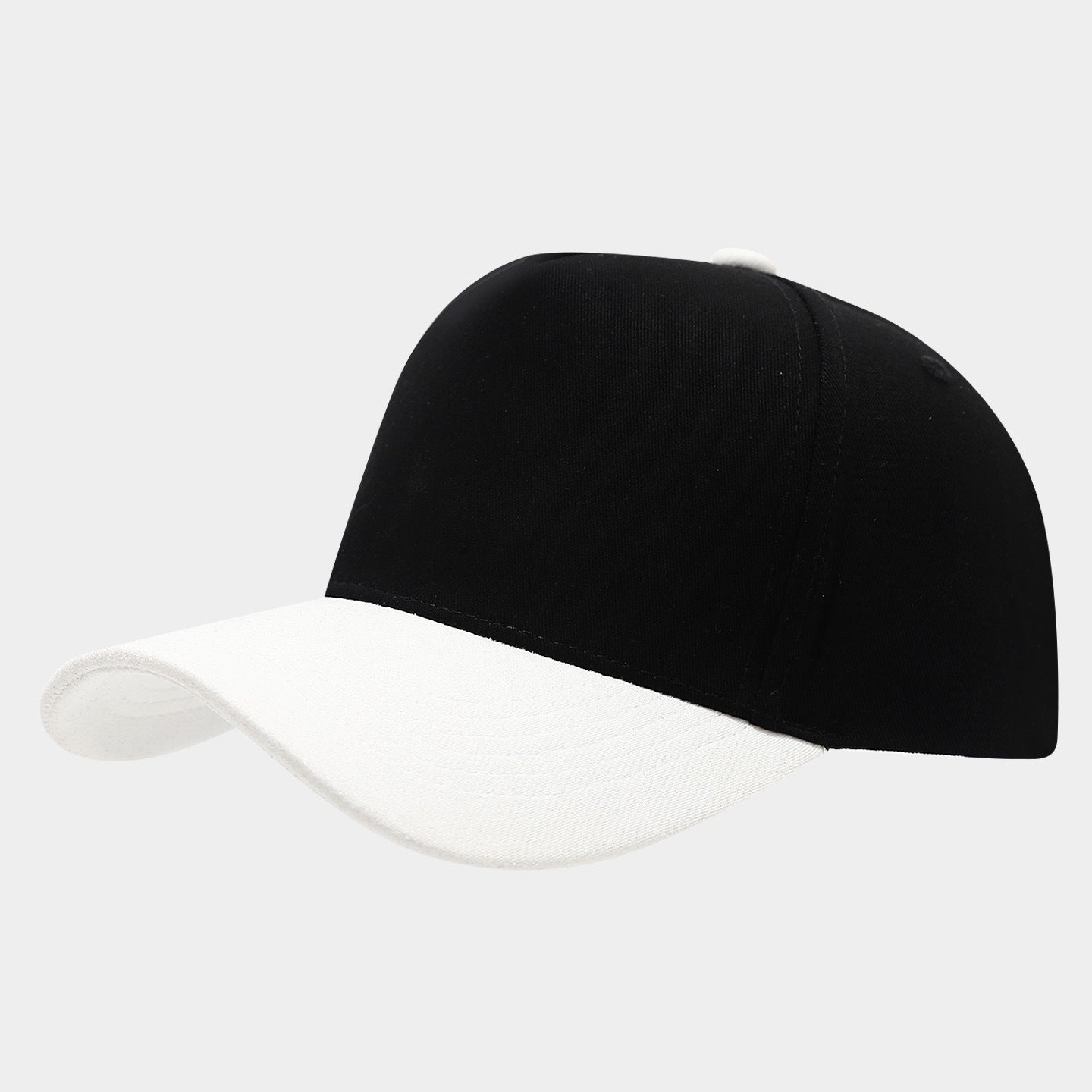 Vintage Two-Tone Baseball Cap – Cotton Suede Brim Dad Hat, 9 Color Combos | Byerclub