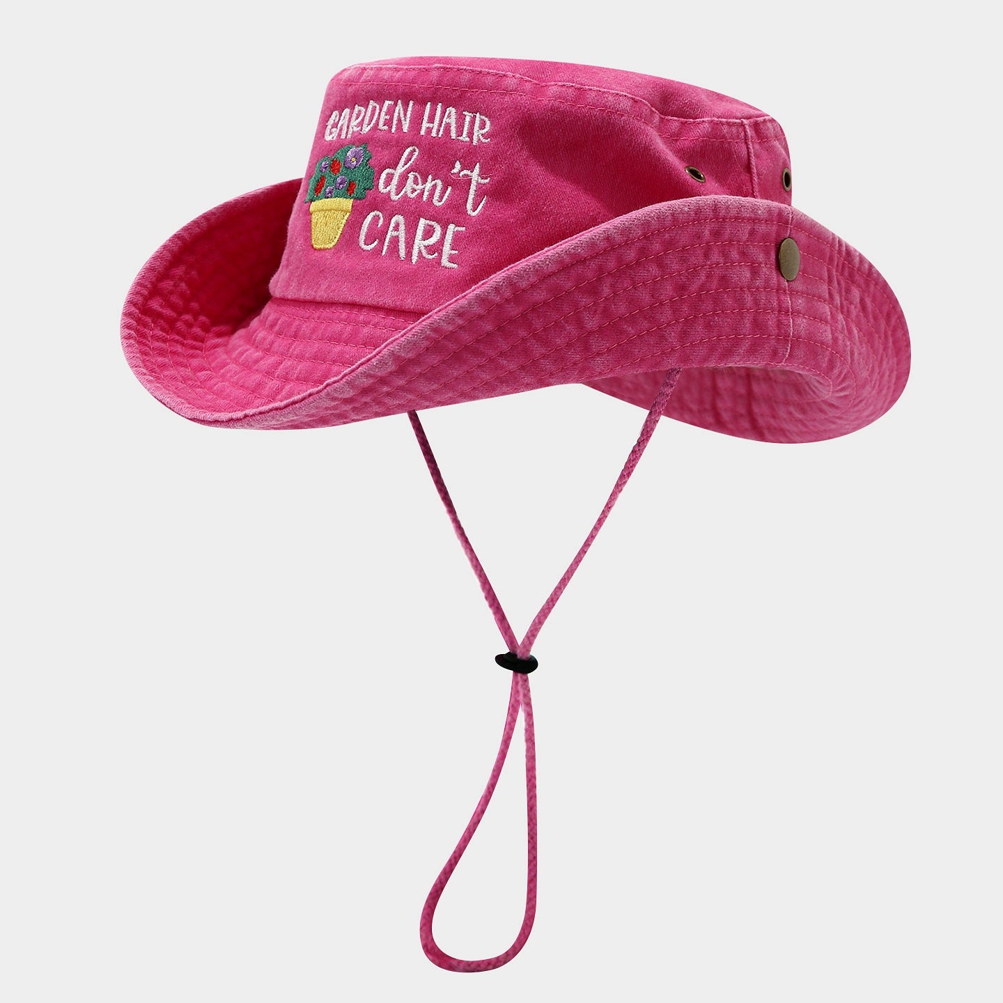 Garden Hair Bucket Hat | Washed Cotton Outdoor Cap