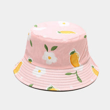 Load image into Gallery viewer, Fruit Print Bucket Hat - Mango New