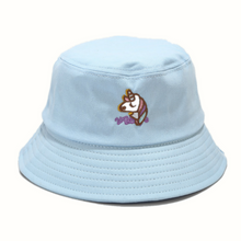 Load image into Gallery viewer, Embroidery Bucket Hat - Unicorn