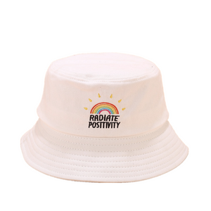 Embroidery Bucket Hat - Rainbow