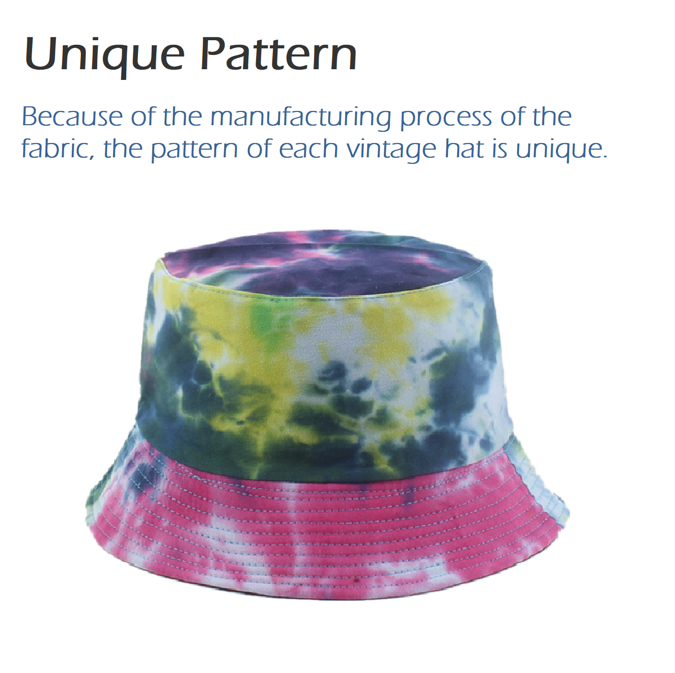 Women's Vintage Printed Bucket Hat