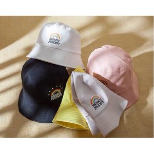 Embroidery Bucket Hat - Rainbow
