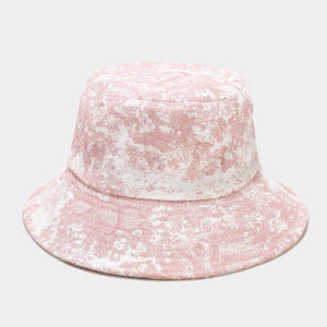 Floral Print Bucket Hat - E