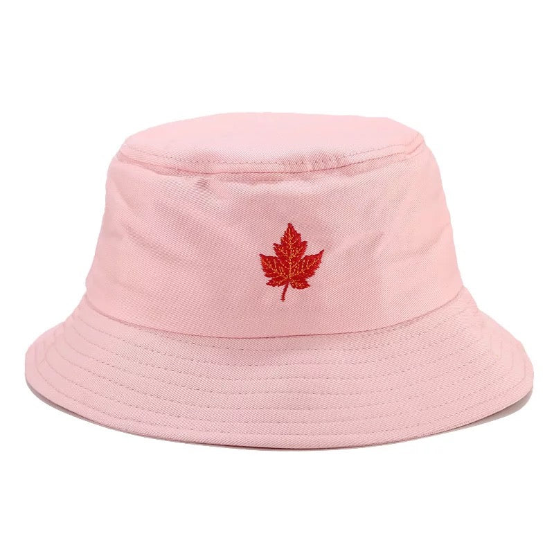 Embroidery Bucket Hat - Maple