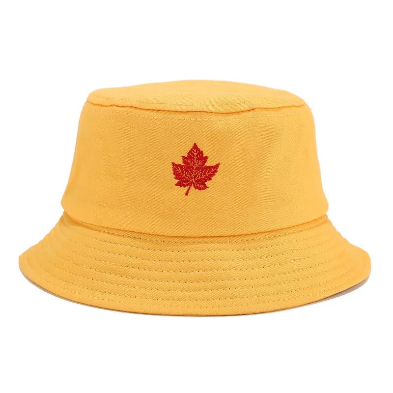 Embroidery Bucket Hat - Maple