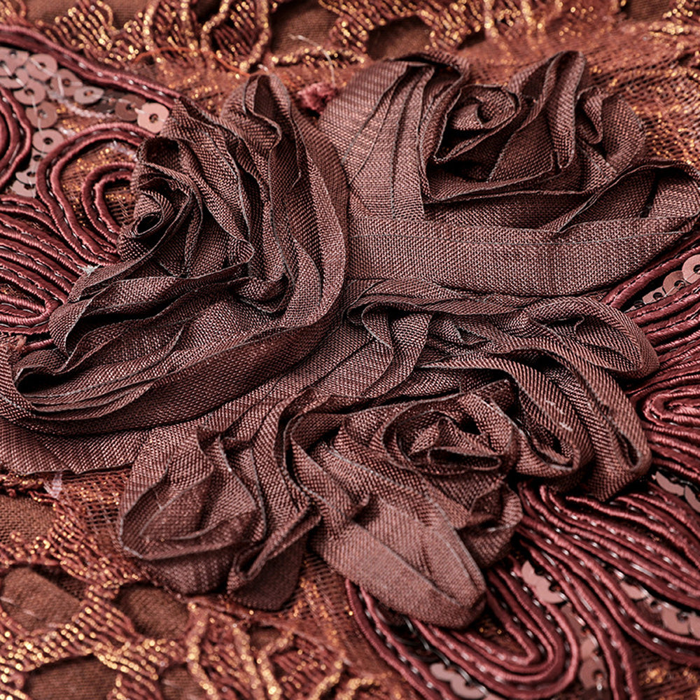 Women's Beanie - Lace Flower