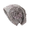 Women's Beanie - Lace Flower