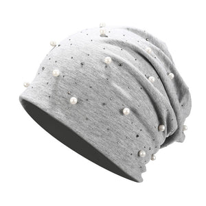 Women's Beanie - Pearl