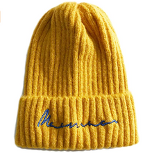 Load image into Gallery viewer, Unisex Beanie - Calligraphy