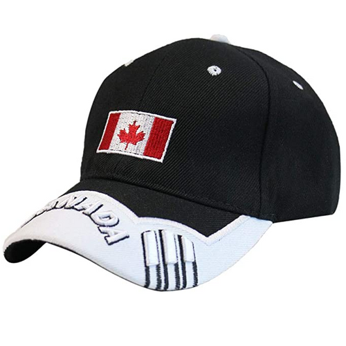 Baseball Cap - Canada Black