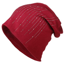 Load image into Gallery viewer, Women&#39;s Beanie - Rhinestone