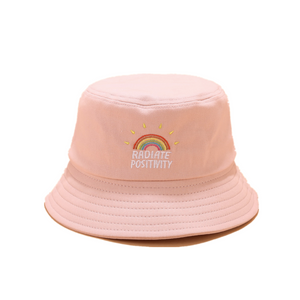 Embroidery Bucket Hat - Rainbow
