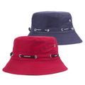 2 Pcs Set Solid Fashionable Bucket Hat